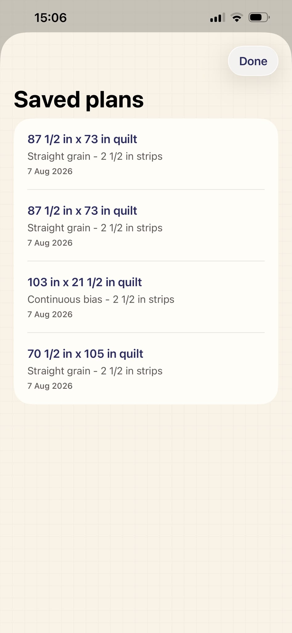 Saved binding plans in BindRight